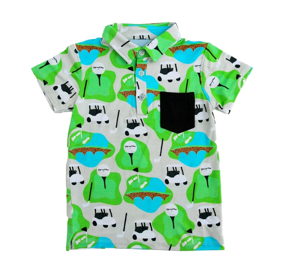 Gigi and Max Ryder Golf Polo Shirt