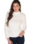Frank Lyman Fuzzy Mock Neck Top 263355