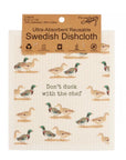 Don't Duck With The Chef Swedish Dishcloth Duo