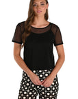 Frank Lyman Mesh Top 266147