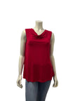 Heartstring Cowl Neck Tank Top