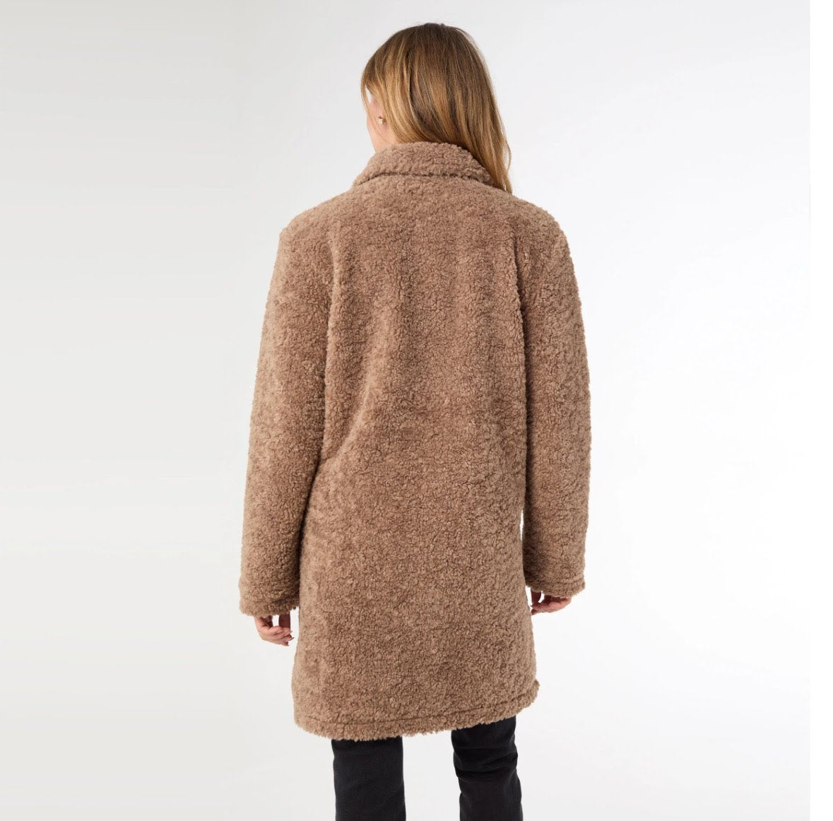 Isabella Button Front Coat