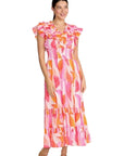 FOIL Best Odds Feelin Peachy Dress FO8202