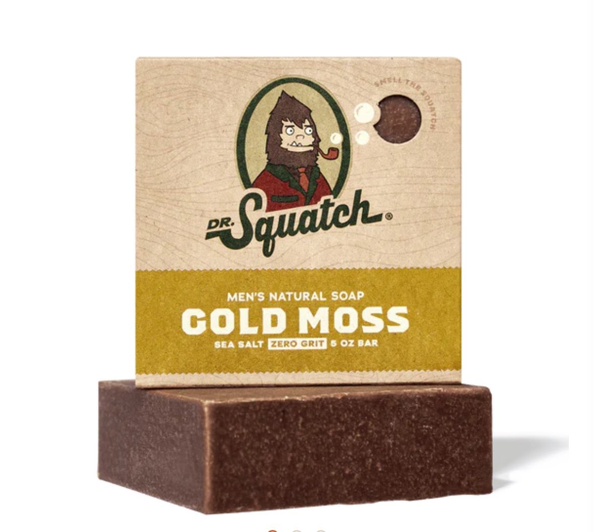 Dr. Squatch Gold Moss Bar Soap
