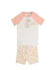 Warmies Calico Cat Shorties Pajamas