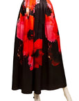 Samuel Dong Dupioni Silk Skirt F22043