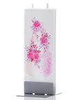 Flatyz Pink Wedding Cake Candle