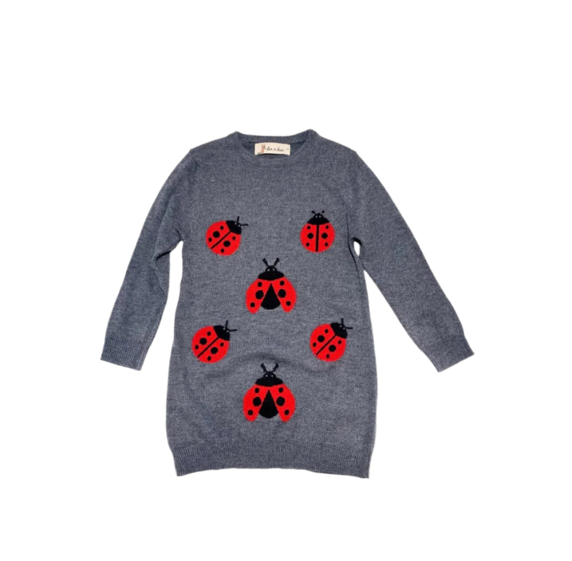 Doe a Dear Ladybug Tunic Sweater