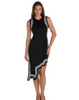 Frank Lyman Asymmetical Bodycon Dress 261630