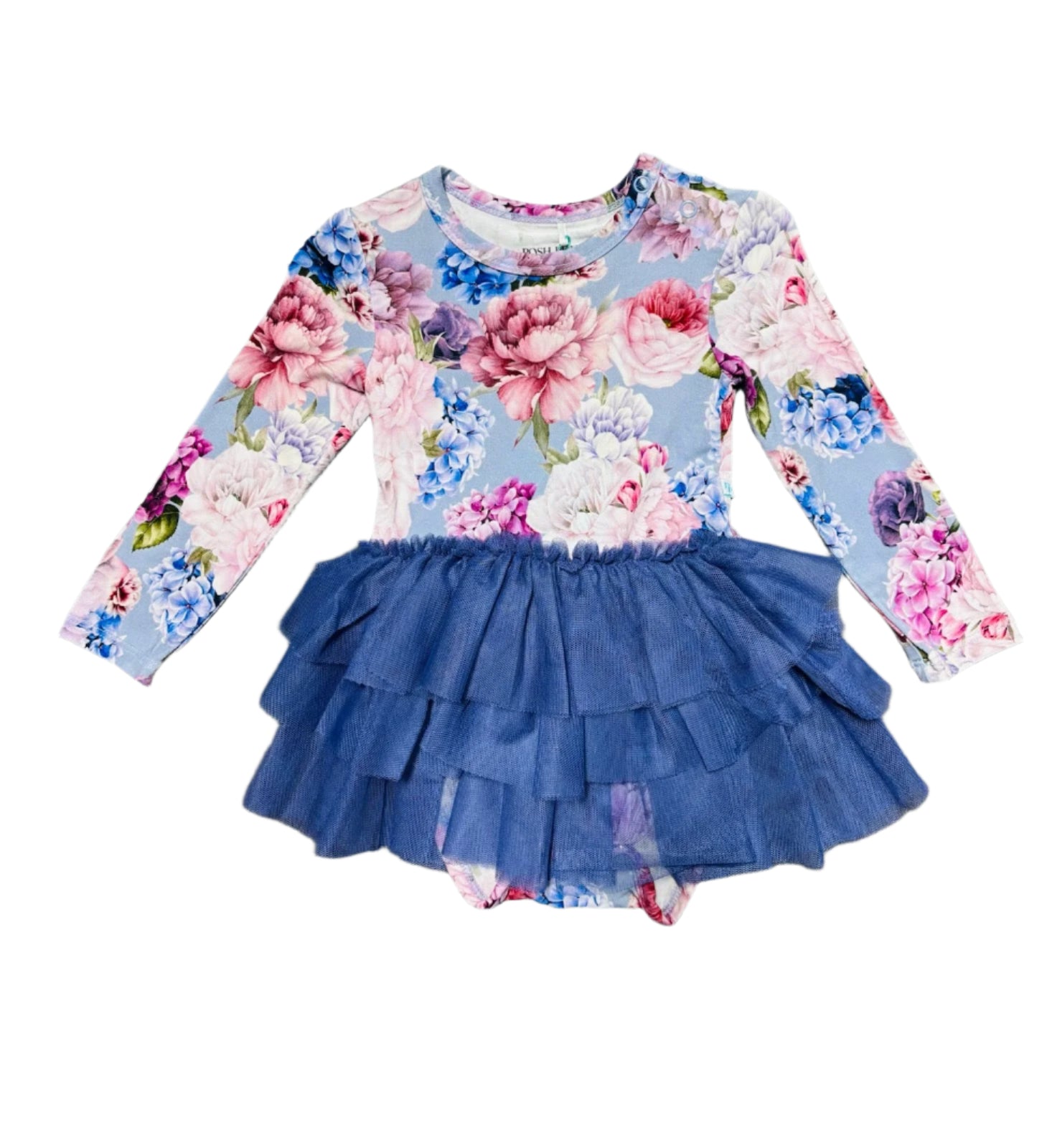 Posh Peanut Floral Tutu Dress