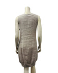 Look Mode Made In Italy Linen Dress 6077