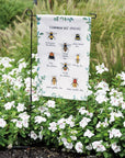Common Bees Garden Flag 112609