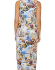 Frank Lyman Capri Lemon Maxi Dress 266128