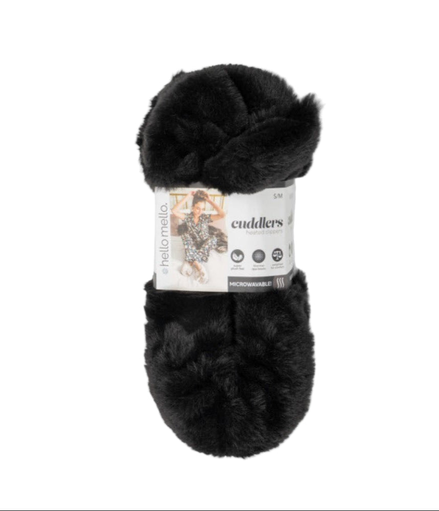 Hello Mello Cuddlers Heated Slippers