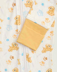 Warmies Bamboo Footed Golden Dog Sleeper