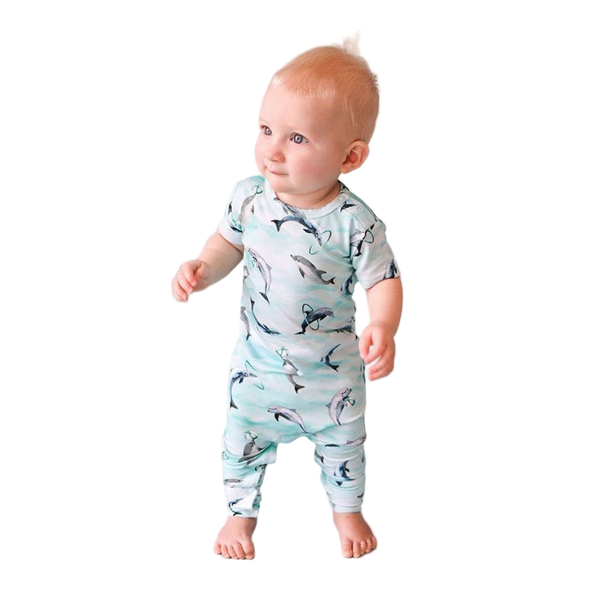 Posh Peanut Skipper Romper