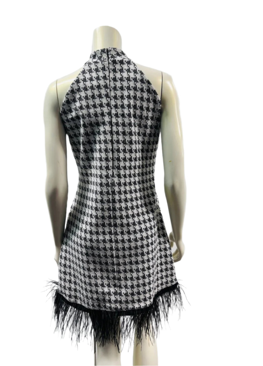 ISLE Cheval Odille Houndstooth Dress 425-14140
