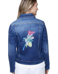 Claire Desjardins Jacket Painted Denim 91488