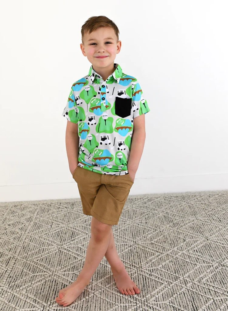 Gigi and Max Ryder Golf Polo Shirt
