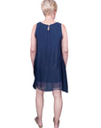 Tina Stephens Adelyn Silk A-Line Dress DT209