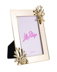 Lilly Pulitzer Gold Critters Picture Frame
