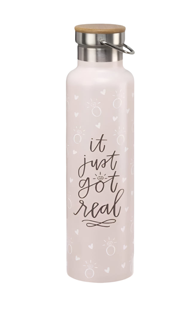 It Just Got Real Water Bottle