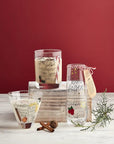 Mud Pie Peppermint White Russian Cocktail Glass