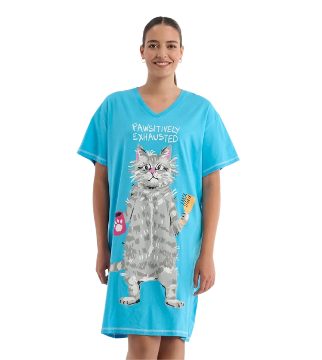 Hatley Pawsitively Exhausted Sleepshirt