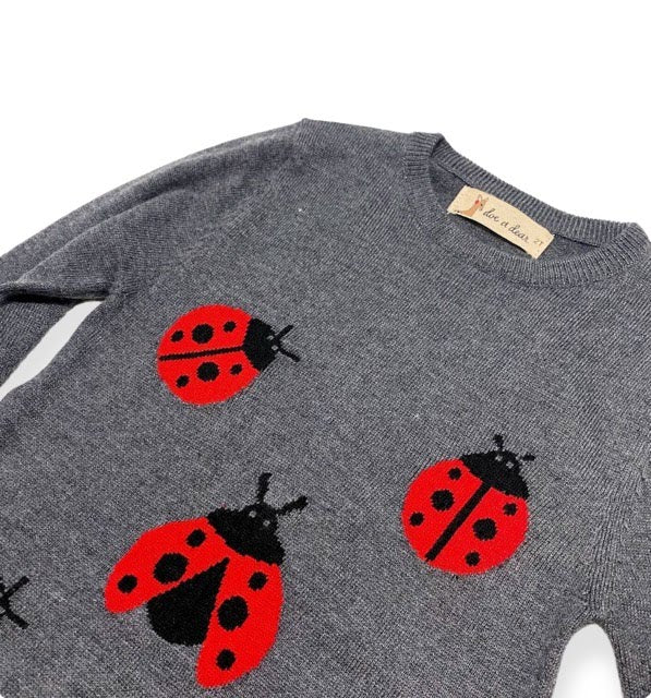 Doe a Dear Ladybug Tunic Sweater