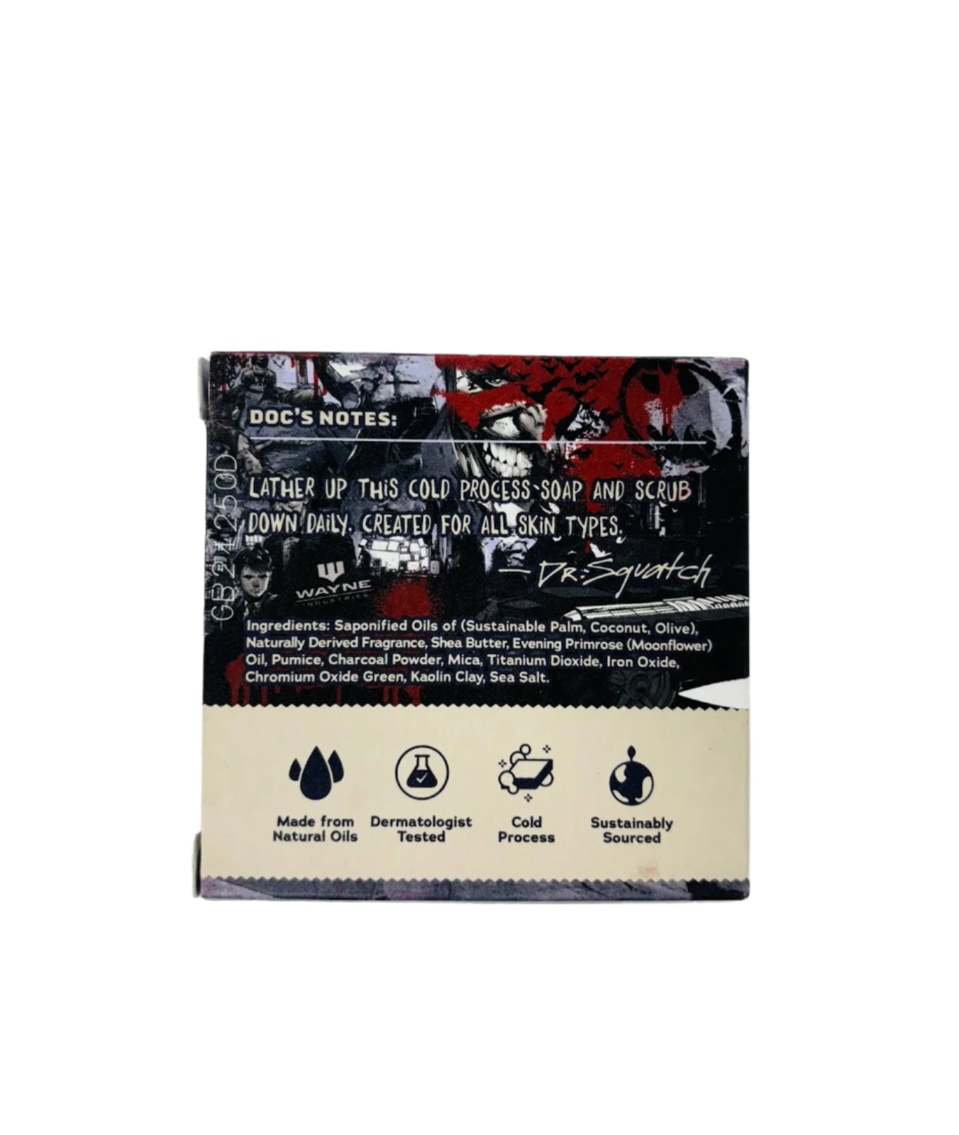 Dr. Squatch Dark Knight Scrub Bar Soap