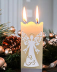Flatyz Gold Angel Candle