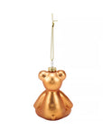 Glass Teddy Bear Ornament