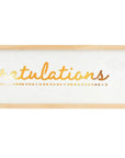 Congratualtions Wine Caddy Lantern