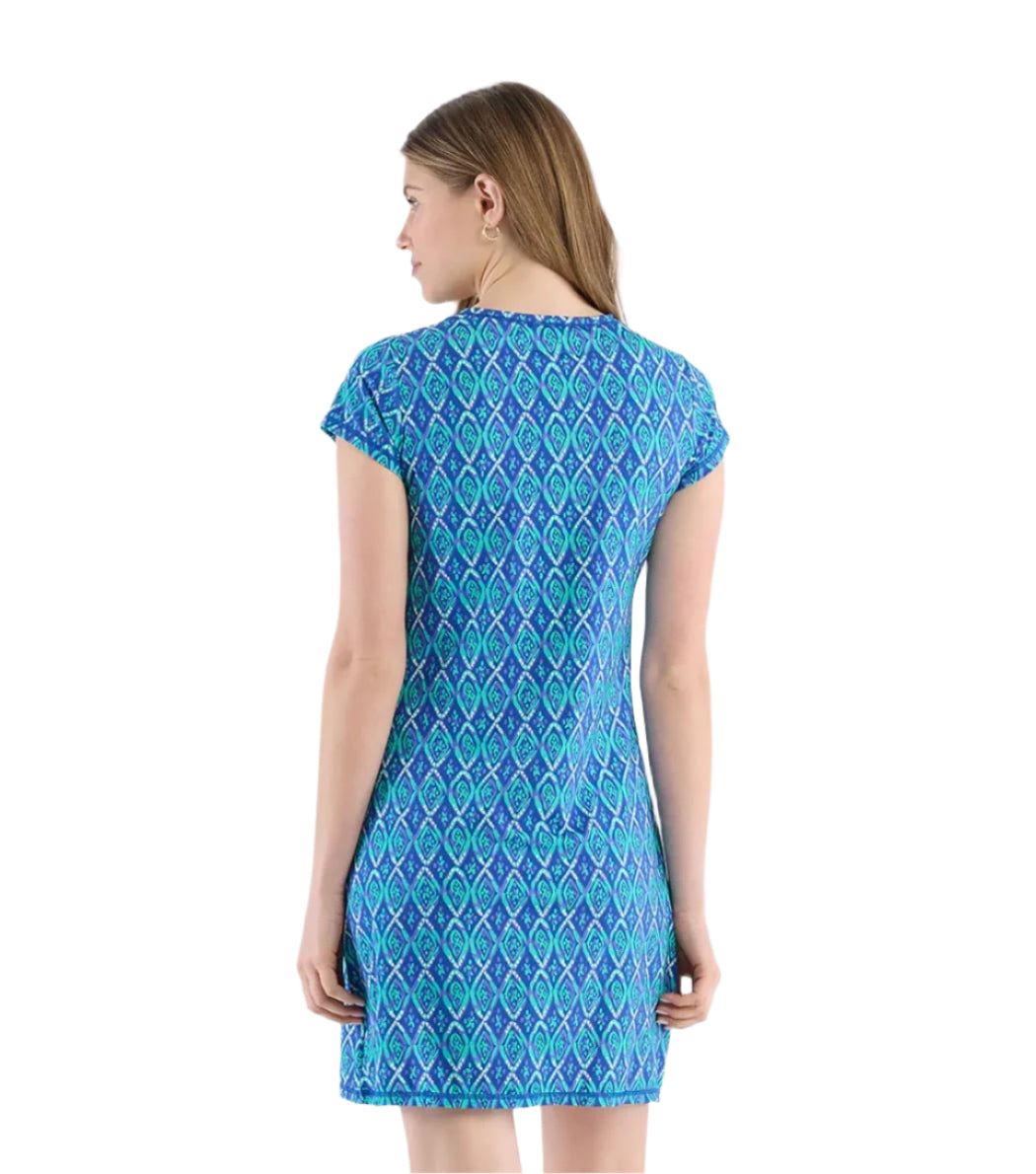 Hatley Painted Diamonds UPF 50 Tee Shirt Dress
