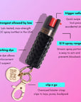 BLING STING Studded Pepper Spray