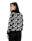 Spanner Sweater Floral w/ Zipper 424120