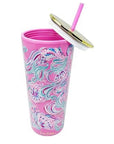 Lilly Pulitzer Don't Be Jelly Tumbler with Straw