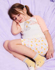 Warmies Calico Cat Shorties Pajamas