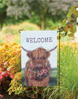 Floral Highland Garden Flag
