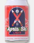 Crossed Skis Beer Can Socks