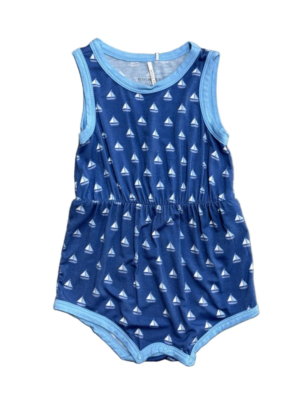 Posh Peanut Set Sail Romper