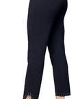Carre Noir Pants Curved Hem w/ Studs 6530