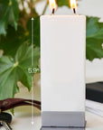 Flatyz Pink Wedding Cake Candle