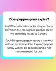 BLING STING Ombré Pepper Spray