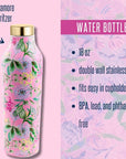 Lilly Pulitzer Via Amore Spritzer Stainless Steel Water Bottle