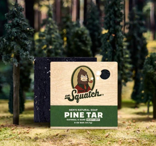 Dr. Squatch Pine Tar Bar Soap
