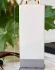 Flatyz Snowy Cardinal on Pine Branch Candle