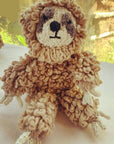 finn + emma Organic Wool Knit Sam the Sloth Animal