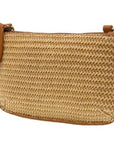 Joy Susan Straw Camel Crossbody Wristlet L8324-14