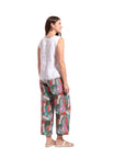 FOIL Benefits Fringe Hem Linen Top FO8316